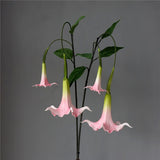 Load image into Gallery viewer, Real Touch Datura 4 Head Long Stem