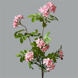 Load image into Gallery viewer, Artificial Small Flower Green Leaves Branch