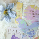 Load image into Gallery viewer, Gift Tag Greeting Card for Women&#39;s Day Pack 12