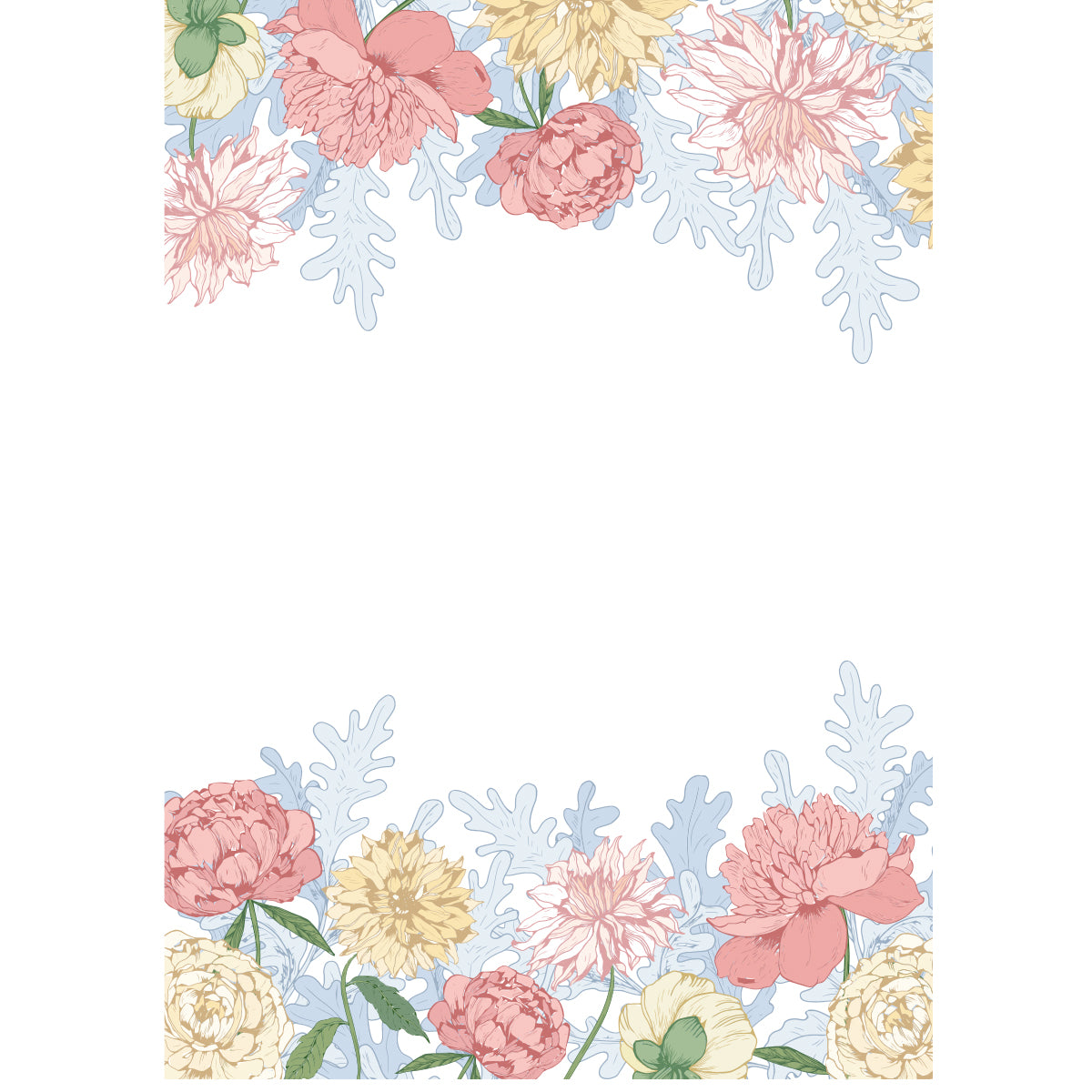 Pastel Floral Wrapping Paper