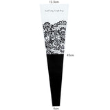 Load image into Gallery viewer, Lace Print Bouquet Packaging Bags Flower Sleeves Pack 50