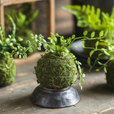 Load image into Gallery viewer, green fake moss ball