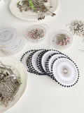 Load image into Gallery viewer, Pearl Head Pins for Wedding Bouquet Wrapping DIY Craft