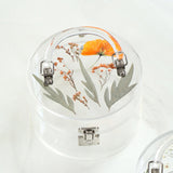 Load image into Gallery viewer, Transparent Round Acrylic Gift Box with Handle Lid (14.8x9.5cm)