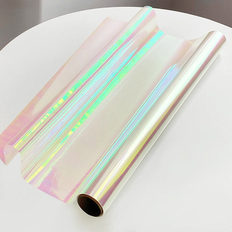 10 Yards Holographic Cellophane Wrap Paper Roll for Flowers