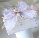 Load image into Gallery viewer, Glitter Thank You Gift Box with Ribbon and Pearl Charm Pack 20