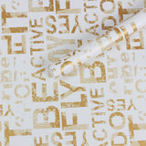 Load image into Gallery viewer, 20pcs Waterproof Alphabet Printing Flower Wrapping Paper