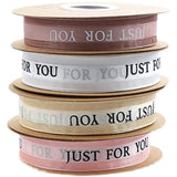 Load image into Gallery viewer, JUST FOR YOU Organza Gift Wrapping Ribbon (25mmx45Yd)