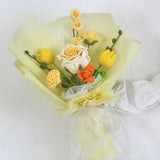 Load image into Gallery viewer, Cotton Yarn Crocheted Bouquet Creative Gift