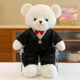 Load image into Gallery viewer, Bride and Groom Plush Teddy Bear Wedding Decoration Dolls