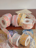 Load image into Gallery viewer, Floral Organza Bouquet Wrapping Ribbon(4cmx20m)