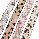 Load image into Gallery viewer, Vintage Floral Printing Chiffon Ribbon 1.5&quot; X 10Yd