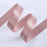 Load image into Gallery viewer, Forever Love Satin Ribbon for Flower Wrapping (25mmx50Yd)