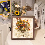 Load image into Gallery viewer, Dried Flower Bouquet Photo Frames Birthday Gift