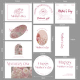 Load image into Gallery viewer, Mother&#39;s Day Bouquets Gifts Greeting Cards Pack 50