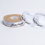 Load image into Gallery viewer, JUST FOR YOU Flower Bouquets Satin Ribbon (25mmx45Yd)