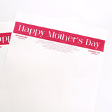 Load image into Gallery viewer, Flower Wrapping Paper for Mother&#39;s Day Pack 10