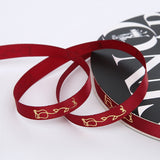 Load image into Gallery viewer, Rose Printing Flower Gift Wrapping Ribbon for Valentine&#39;s Day