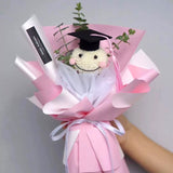 Load image into Gallery viewer, Pack of 10 Flower Crafting Safety Eyes Mini Graduation Caps DIY Materials