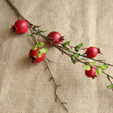 Load image into Gallery viewer, Pomegranate Fruit Branch Artificial Flowers