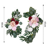 Load image into Gallery viewer, Artificial Rose Flowers Vine Hanging Decor
