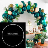 Load image into Gallery viewer, Round Balloon Arch Plastic Balloon Stand Circle Base