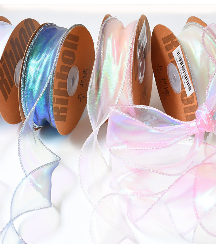 Luster Organza Ribbon 1.5inch X 5Yard for Bouquets Gifts Wrapping ...