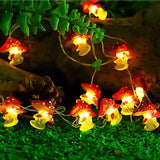 Load image into Gallery viewer, mushroom fairy lights
