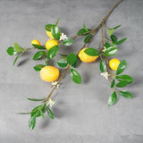 Load image into Gallery viewer, Artificial Yellow Lemon Fruit Tree Branch