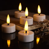 Load image into Gallery viewer, 6pcs Flameless LED Candles Tea Lights