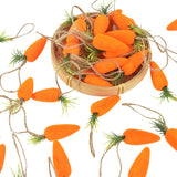 Load image into Gallery viewer, 10pcs Easter Carrot Ornaments For DIY Decorations