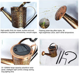 Load image into Gallery viewer, Solar Powered Watering Can Outdoor LED Lamp