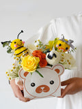 Load image into Gallery viewer, 10 Sets Cute Little Bee Flower Bouquet DIY Material Kit