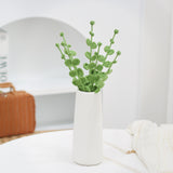 Load image into Gallery viewer, Set of 10 Finished Crochet Eucalyptus Branches Handmade Artificial Greenery Foliage