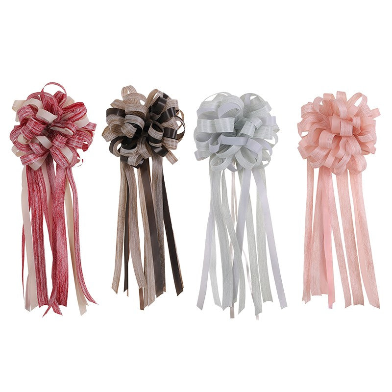 Randomized Bow Pattern Strings Pull String Bows Wholesale