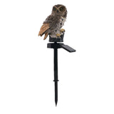 Load image into Gallery viewer, Solar Powered LED Owl Garden Lights