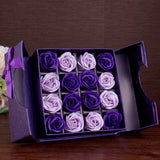 Load image into Gallery viewer, 16pcs Soap Rose Flower Gift for Anniversary Valentine’s Day