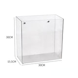 Load image into Gallery viewer, Wall Mount Acrylic Storage Box for Packaging Paper Rolls Florist Tools Organizer