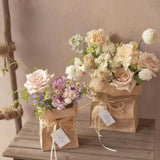 Load image into Gallery viewer, 5Pcs Waterproof Kraft Paper Bags for Flower Arrangement