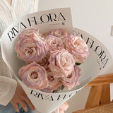 Load image into Gallery viewer, White Kraft Paper for Bouquet Wrapping 20 Sheets 17.7x11.8 inch