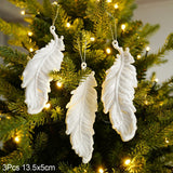 Load image into Gallery viewer, Christmas Snowflake Angel Deer Hanging Ornaments