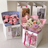 Load image into Gallery viewer, Mother&#39;s Day Large Square Gift Bags Pack 6