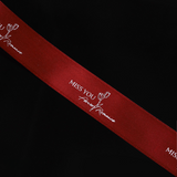 Load image into Gallery viewer, MISS YOU Satin Ribbon (25mmx40Yd)