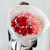Load image into Gallery viewer, Rose Bouquet Decoration Pearl Crown Pack 10