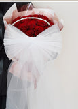 Load image into Gallery viewer, Large Tulle Gift Bow for Bouquet Decoration