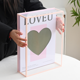 Load image into Gallery viewer, Eternal Love Acrylic Flower Packaging Box with Floral Foam