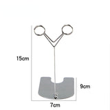 Load image into Gallery viewer, Set of 5 Standing Metal Clips for Price Tags