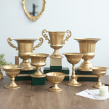 Load image into Gallery viewer, gold compote vases