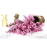 Load image into Gallery viewer, Pink Cherry Blossom Plastic Branch Artificial Flowers