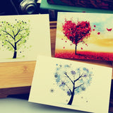 Load image into Gallery viewer, 7 sheets Thicken Creative Colorful  &quot;Love tree&quot; Postcard Set / Gift Greeting Card Assorted / Birthday Cards Lot Message Card